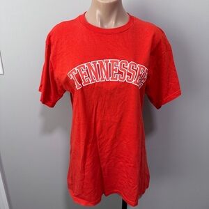 Tennessee Volunteers Fruit of the Loom T-shirt Sports Medium Orange